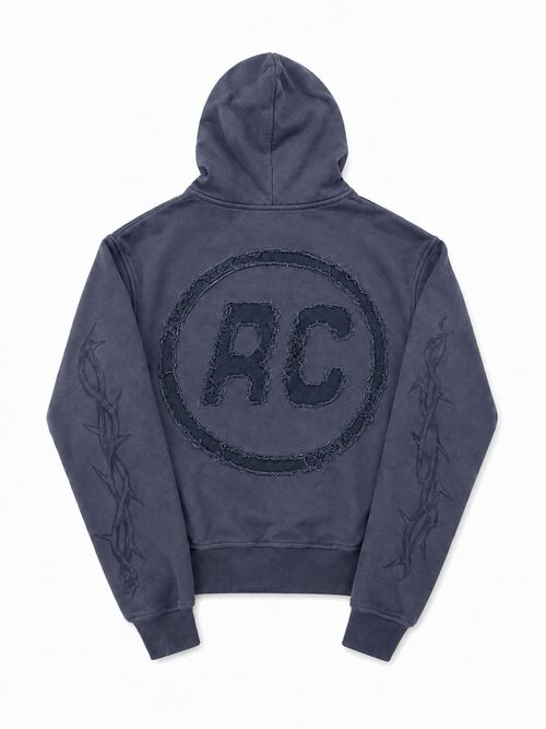 Riches In Christ Zip-Up Hoodie (Gray)
